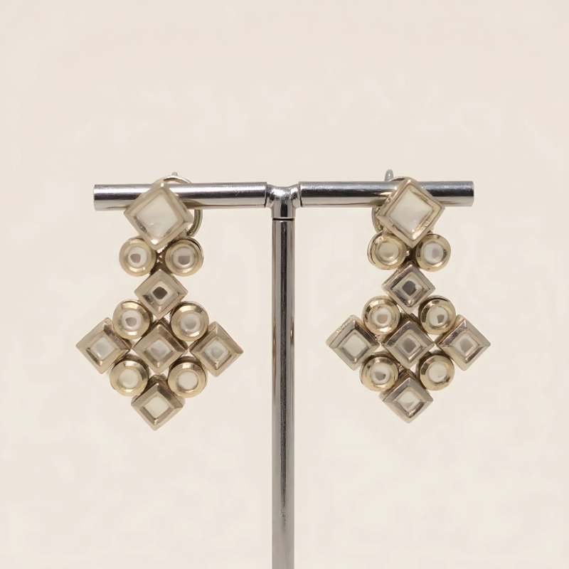 Kundan Pearl Pendant Set