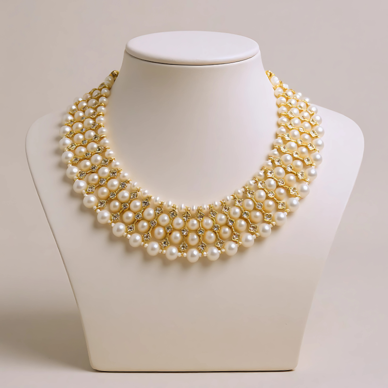 Classic Pearl Necklace– Timeless Elegance