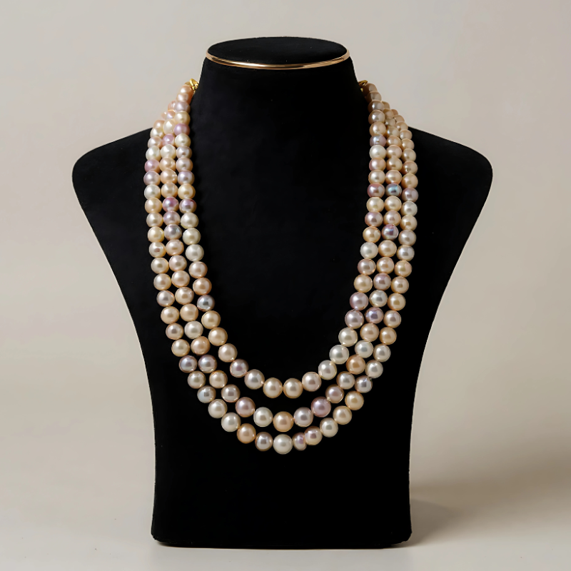 Multi Colour 5 Line Mala