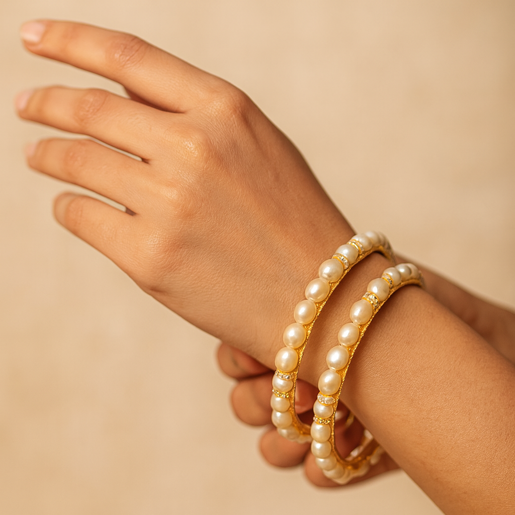 Royal Pearl Bangles