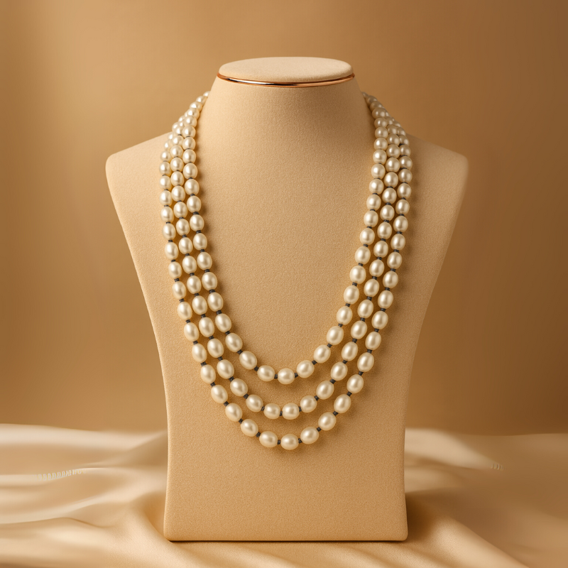 Rice With Beads Combination 3 Lines