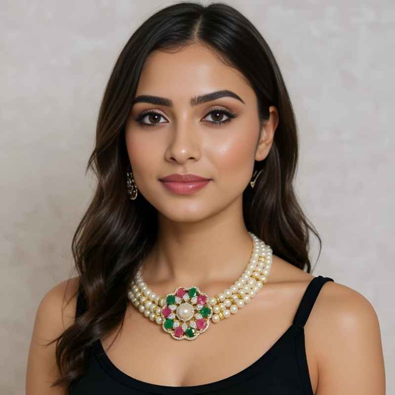 Classic Pearl Necklace – Royal Finish