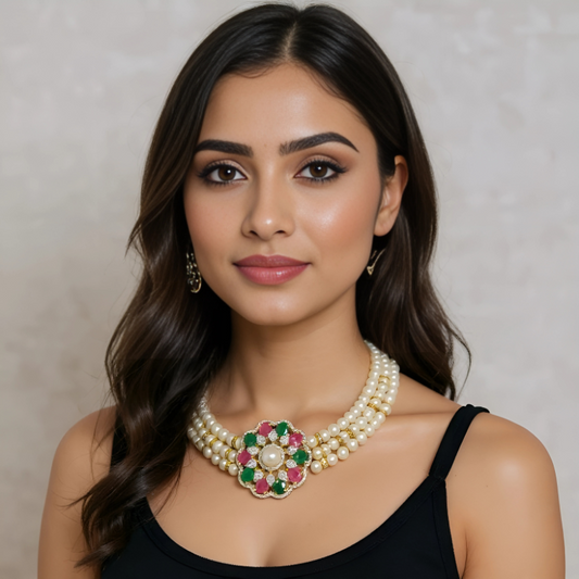 Classic Pearl Necklace – Royal Finish