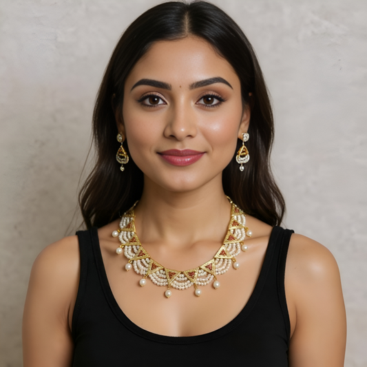 Pearls Necklace Set
