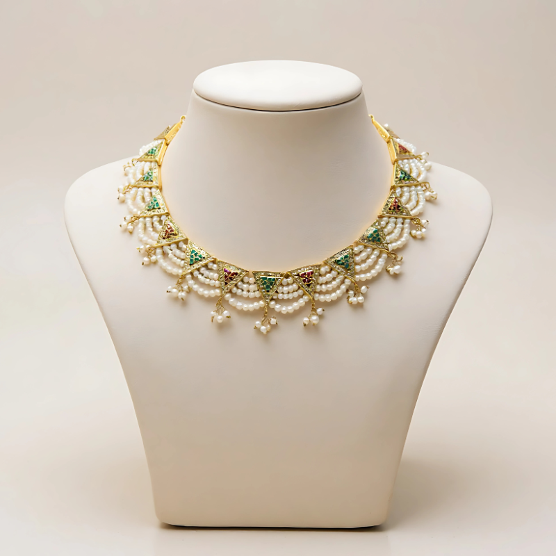 Royal Pearl Choker – Heritage Style