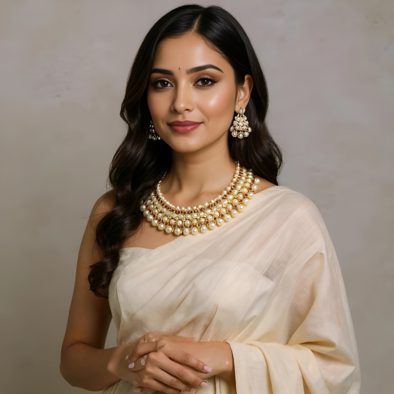Pearls Necklace Set