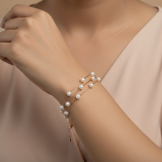 Luna Pearl Bracelet