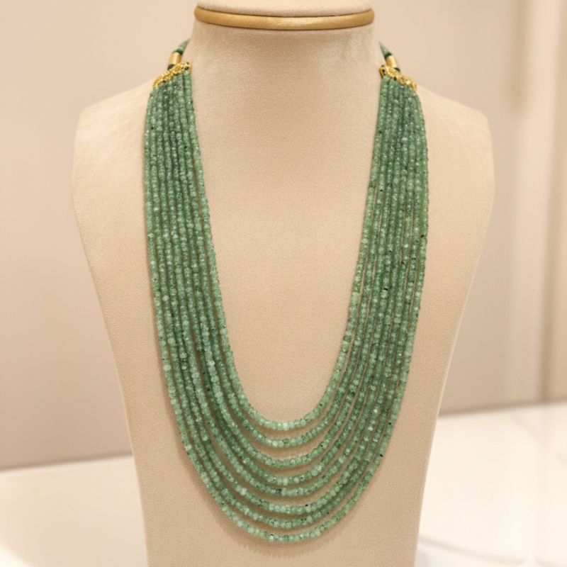 Green Harmony Multi Stand Mala