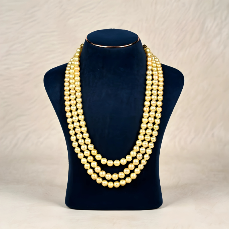 Culture pearls Mala 3 LINES