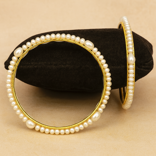 Heritage Pearl Bangle – Regal Design