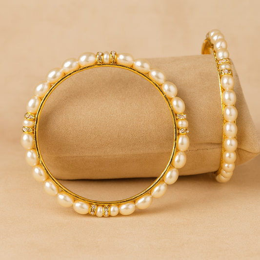 Heritage Rice Pearl Bangle – Timeless Charm