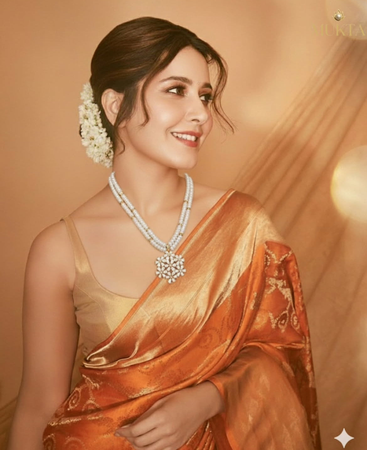 Jasmine Two line Pendant Set