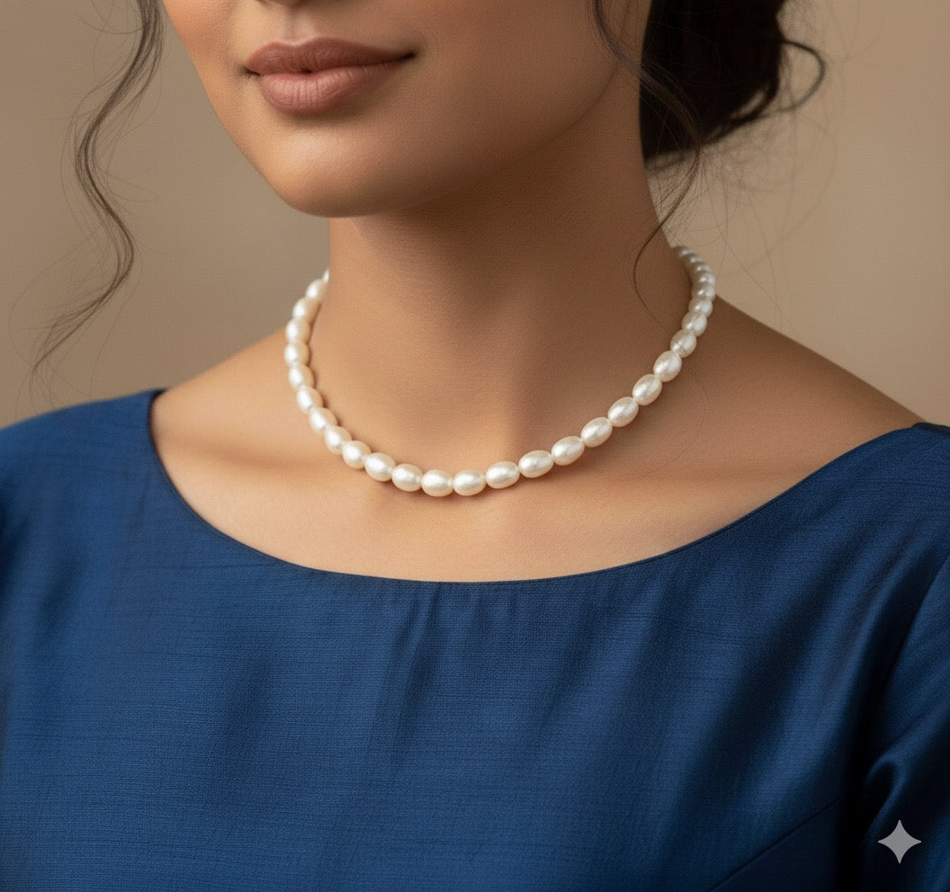 The Classic Freshwater Pearl Mala