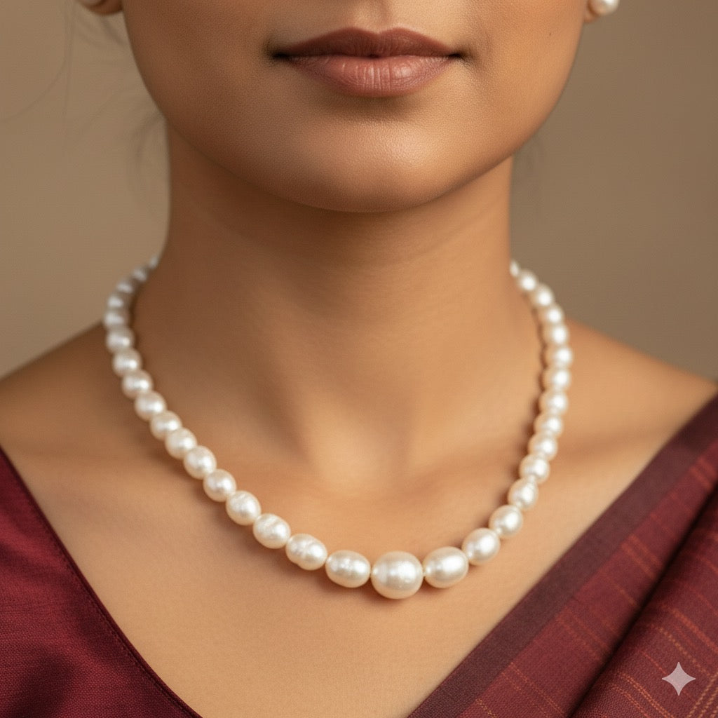 Graduated Grandeur Pearl Necklace