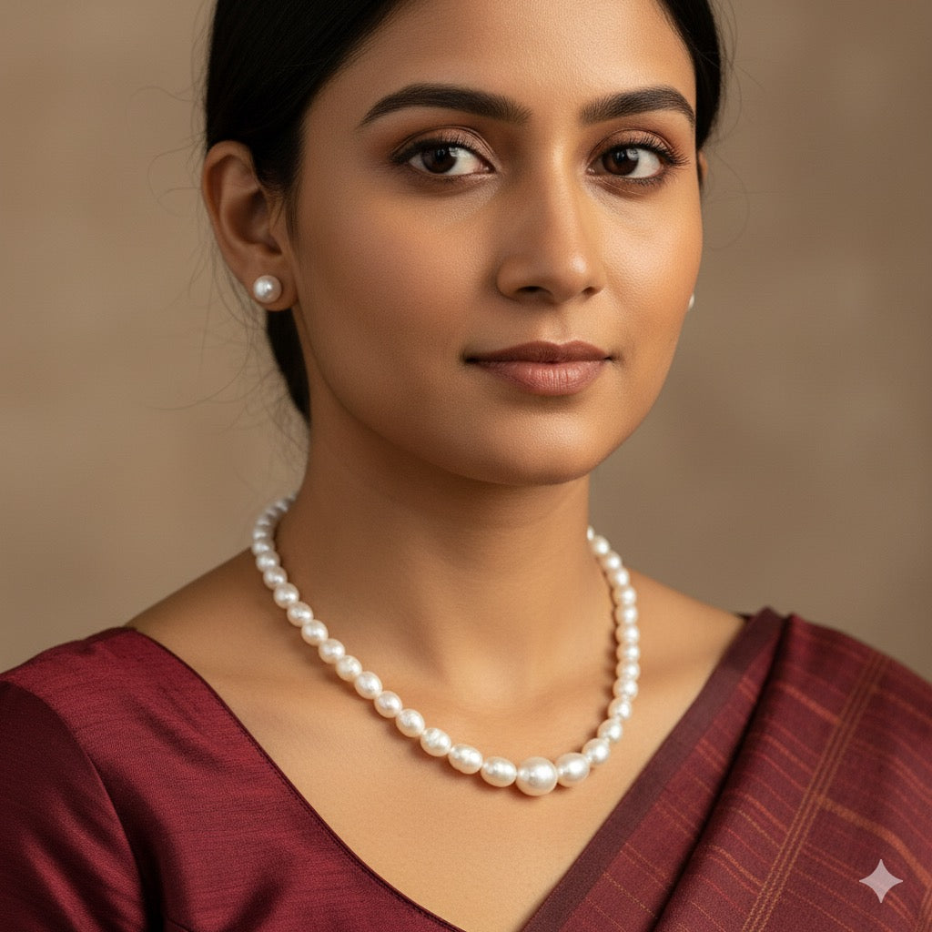 Graduated Grandeur Pearl Necklace