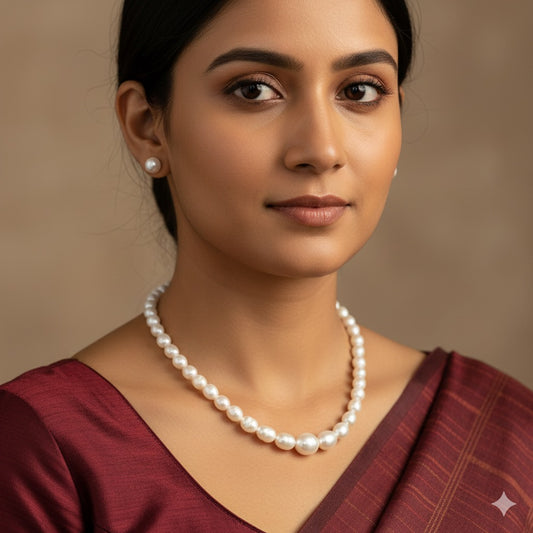 Graduated Grandeur Pearl Necklace