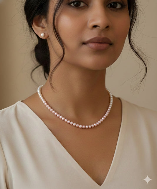 Blush & Ivory Harmony Mala