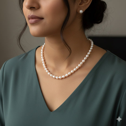 The Essential White Pearl Mala