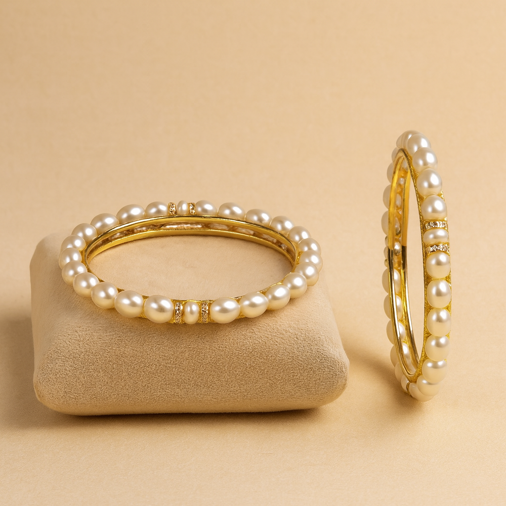 Royal Pearl Bangles