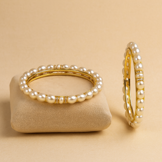 Royal Pearl Bangles