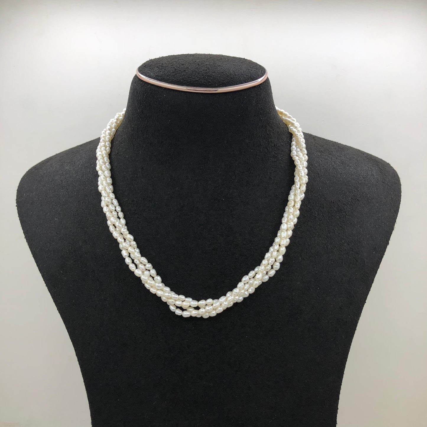 Rice Pearl 4 Lines Mala