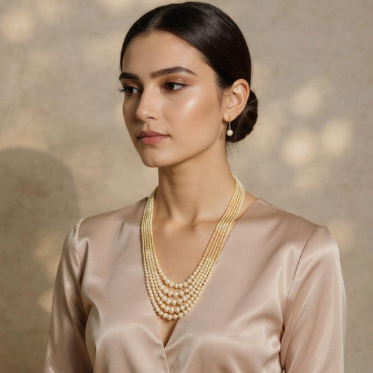 Culture pearls GRADUTION  Mala 5 LINS