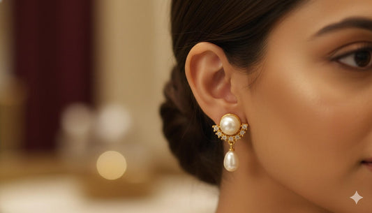 Aurora Crown Pearl Drops